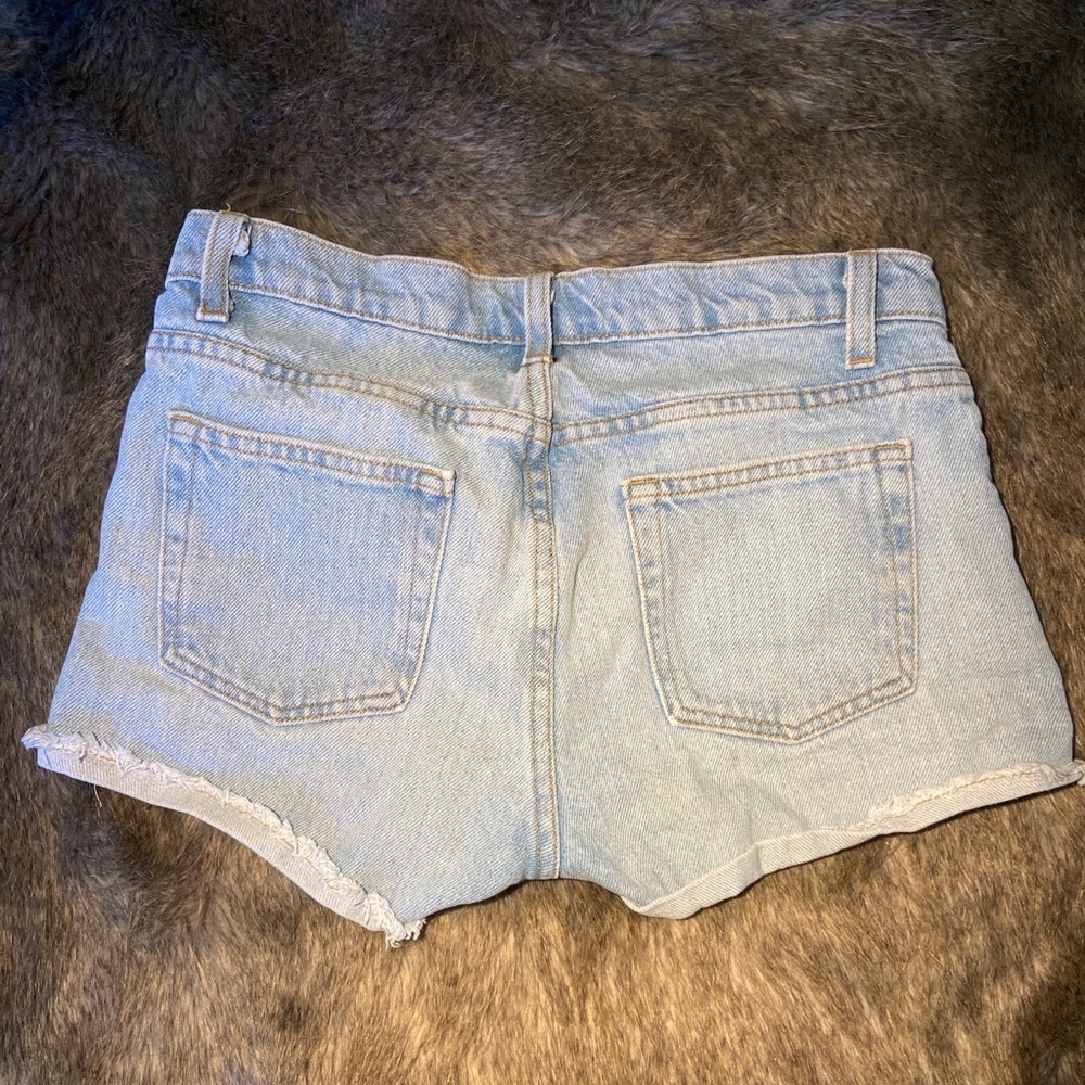 American Apparel Jean Shorts (button fly)